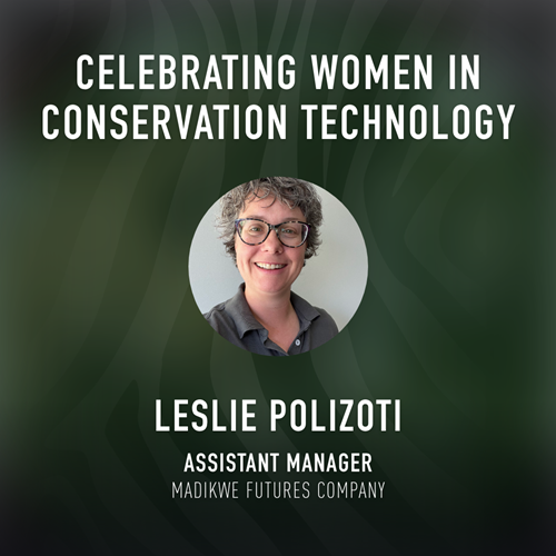 Celebrating women in conservation - Leslie Polizoti