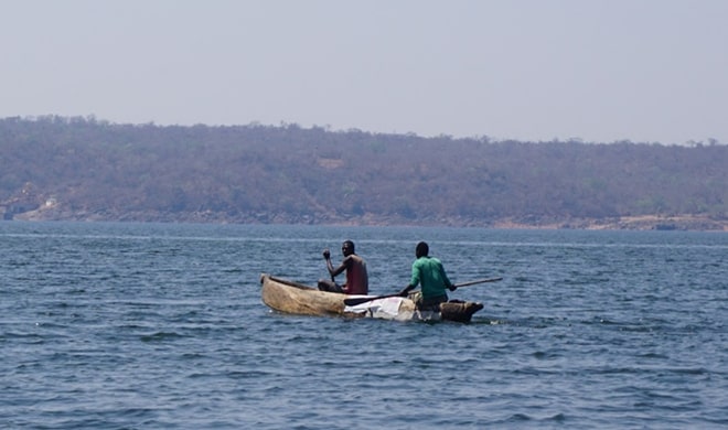 Zambia Kafue Lake Ithezi Thezi